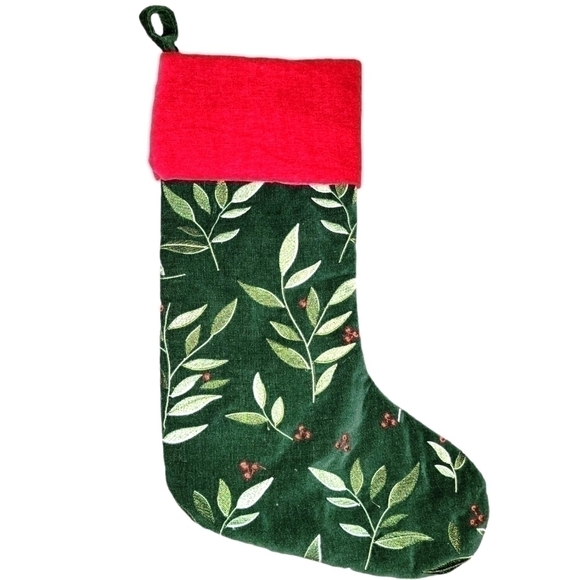 Christmas stocking length 17" width across top 7" - Picture 1 of 8